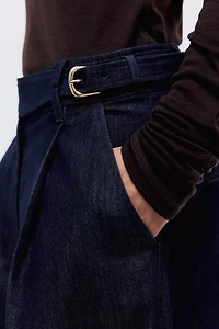 Jean ample taille haute