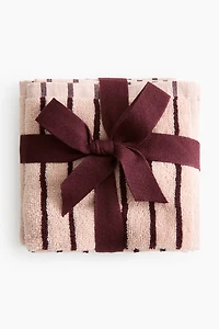 3-Pack Cotton Terry Washcloths