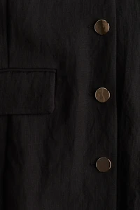 Button-Front Dress