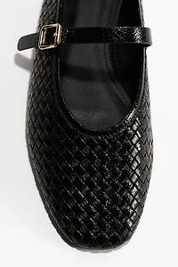 Braided Mary Janes