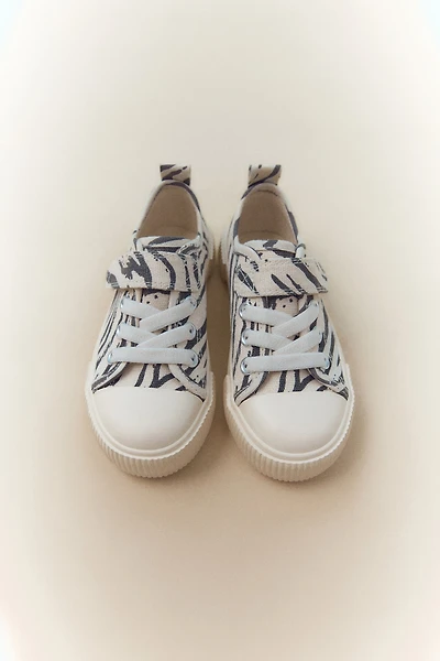 Cotton Canvas Sneakers
