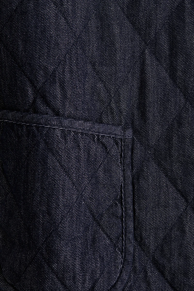 Quilted Denim Jacket