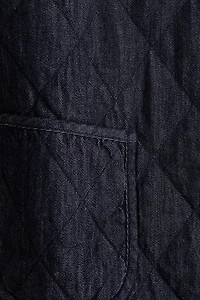 Quilted Denim Jacket