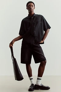 Oversized Short-Sleeved Shirt