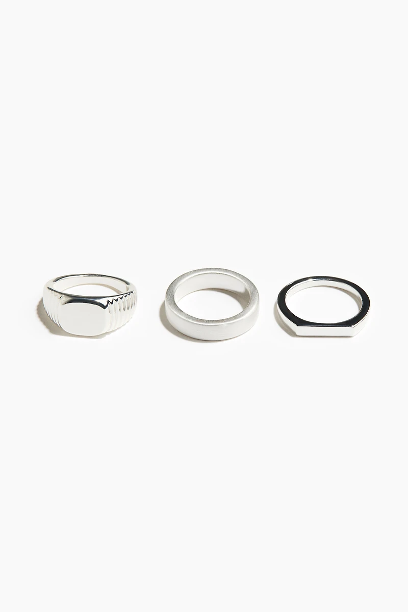 3-Pack Metal Rings