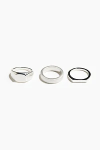 3-Pack Metal Rings