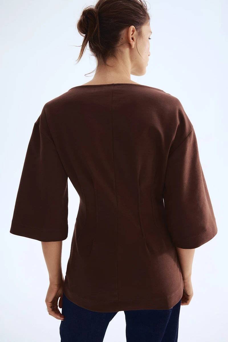 T-Shirt with Defined Waist