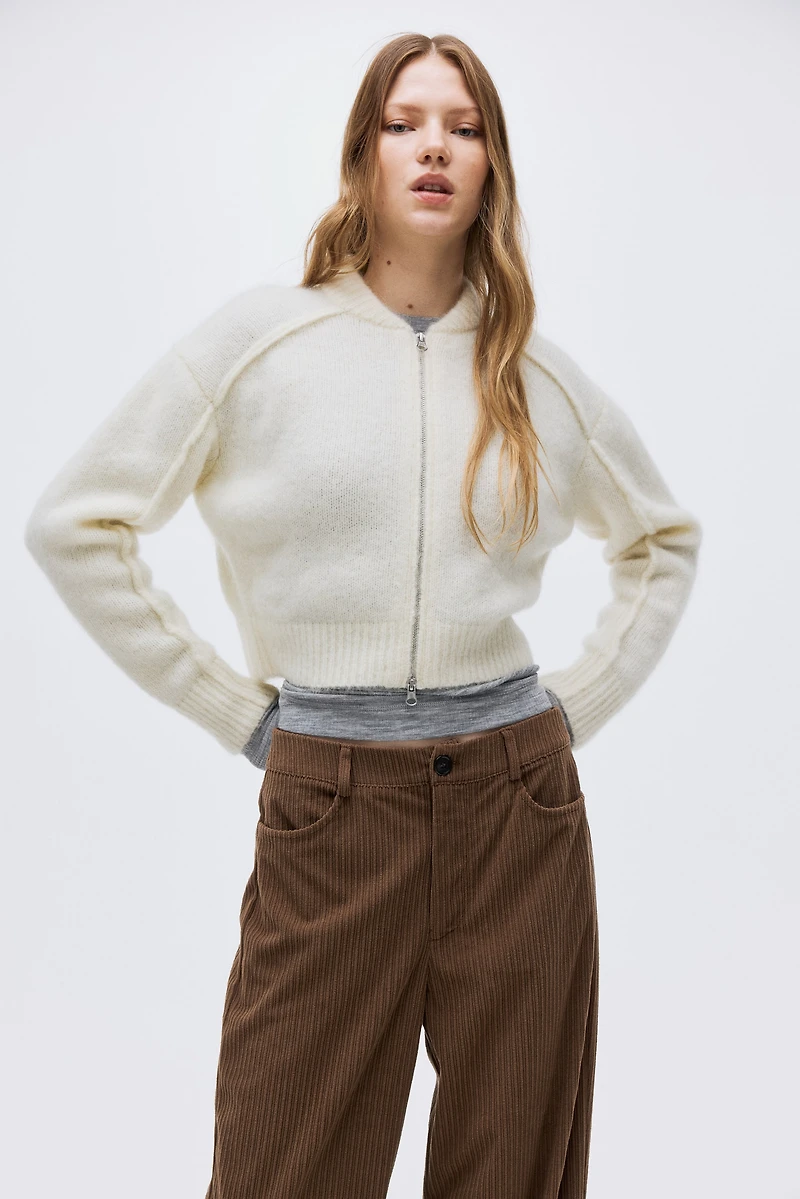 Pantalon en velours côtelé