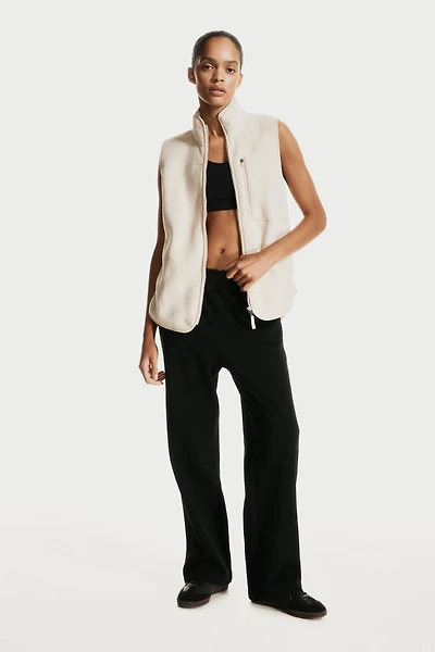 Veste de sport sans manches en polar