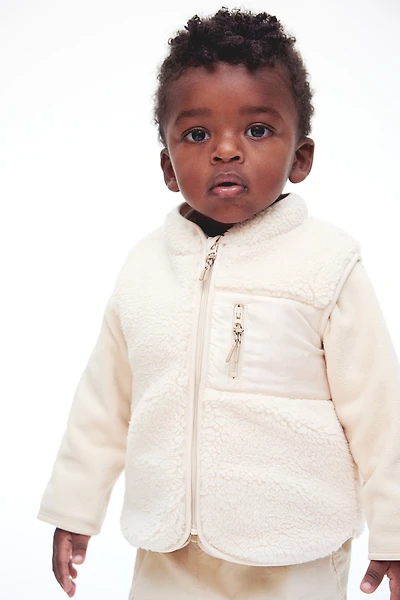 Veste sans manches en polar