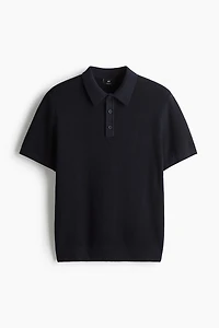 Regular-Fit Knit Polo Shirt