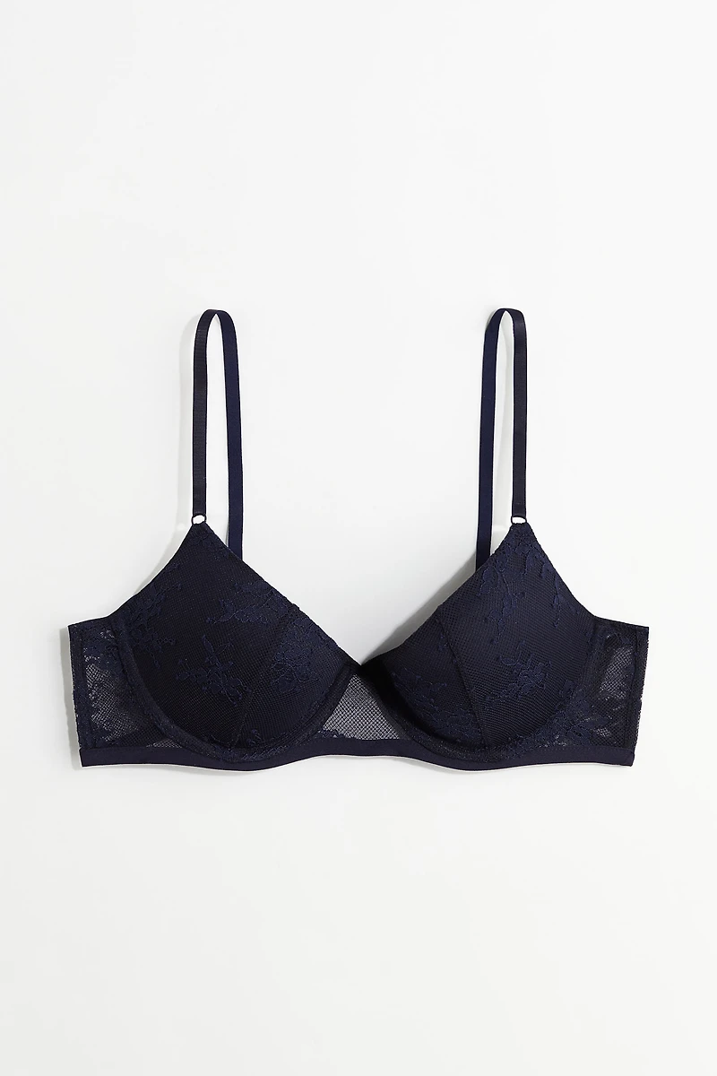 Lace Demi Push-up Bra