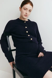 MAMA 2-piece Rib-Knit Set