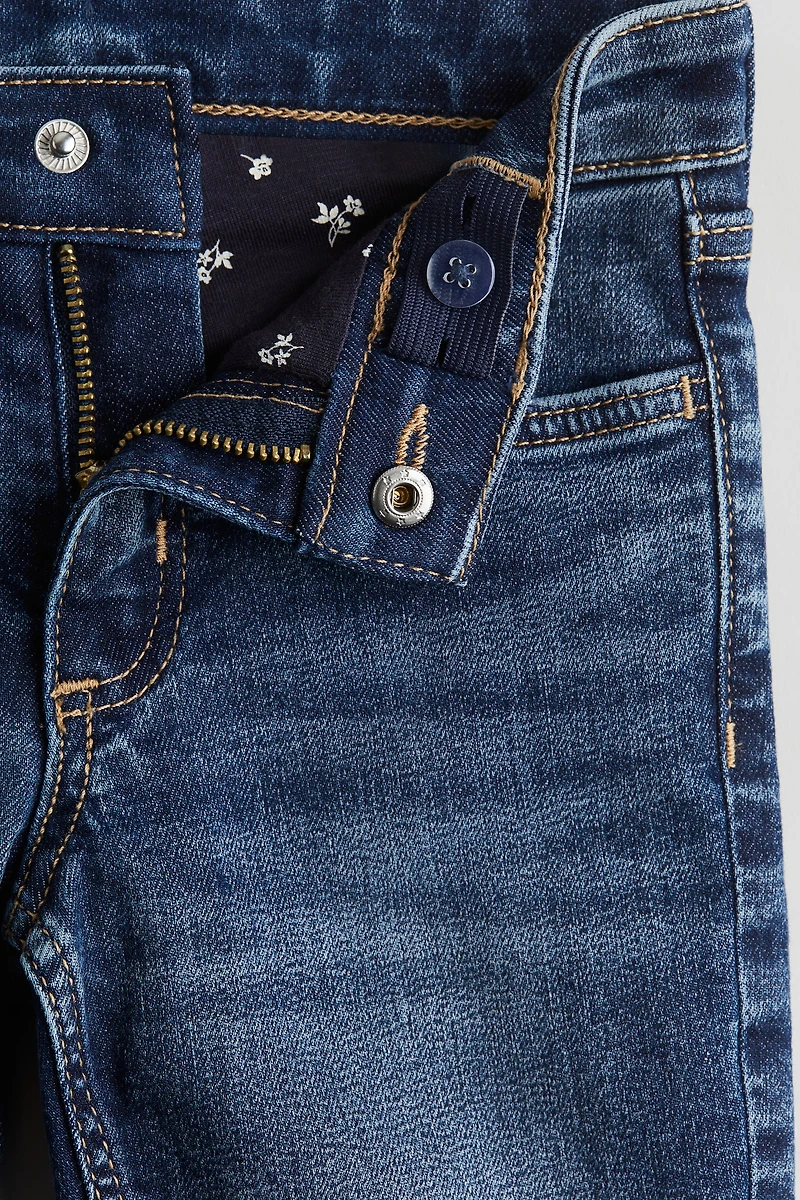 Skinny Fit Lined Jeans