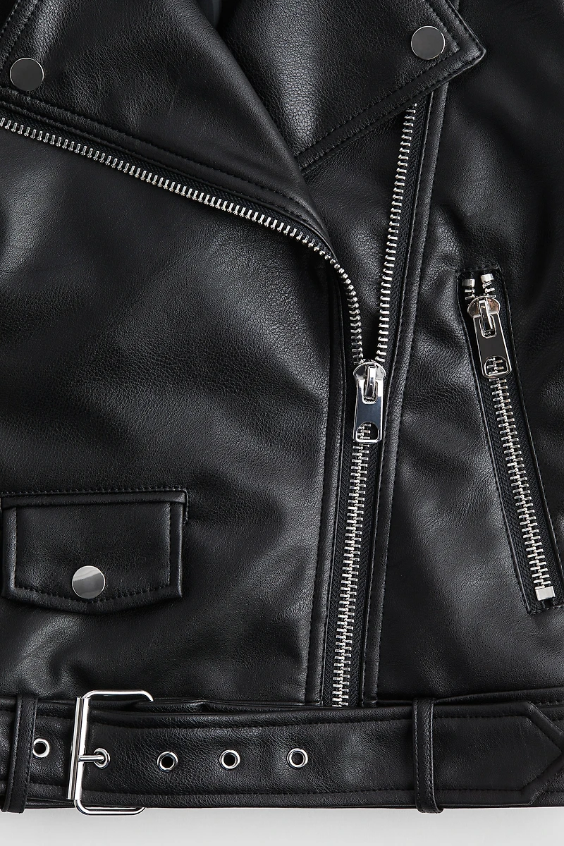 Veste Grande Taille de style motard