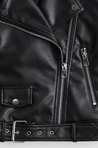 Veste Grande Taille de style motard