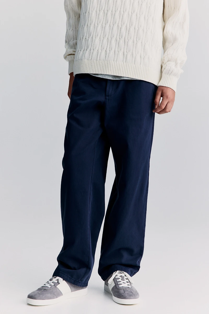 Pantalon Chino en sergé de coton