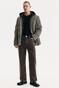 Pantalon décontracté en velours côtelé