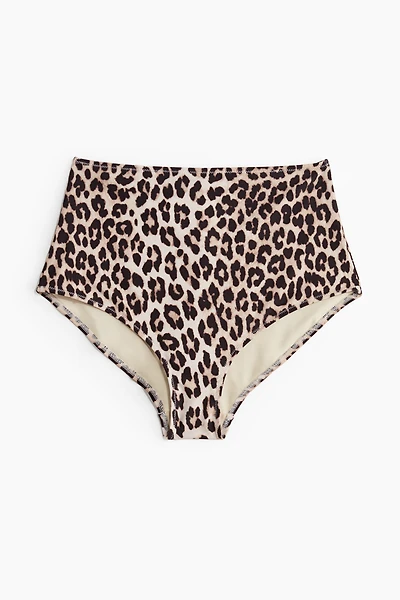 Culotte de bikini taille haute