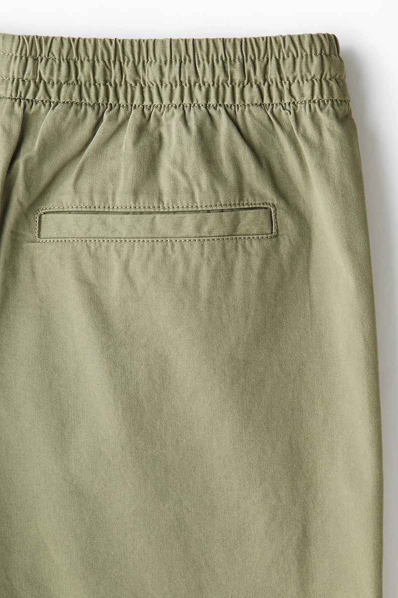 Relaxed-Fit Cotton Shorts