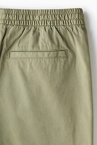 Relaxed-Fit Cotton Shorts