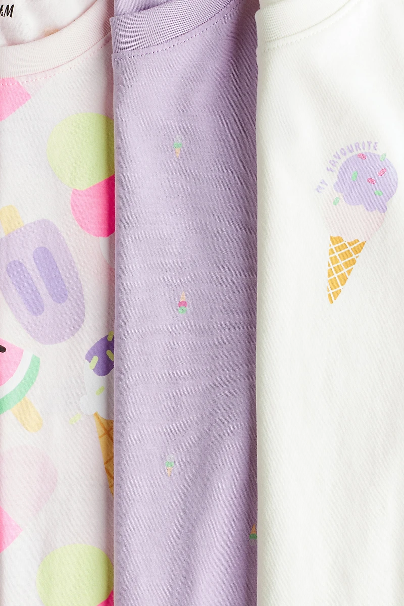 3-Pack Printed T-Shirts