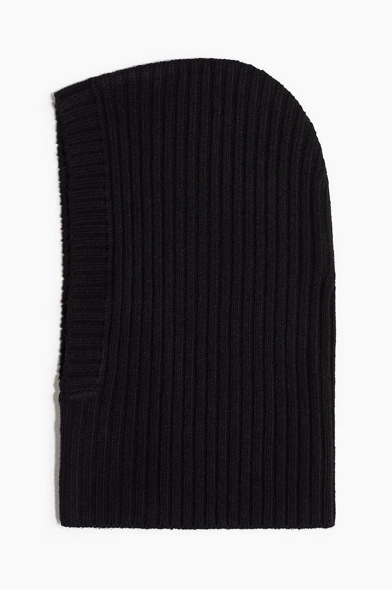 Rib-Knit Balaclava