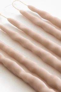 6-Pack Molded Taper Candles