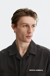 Relaxed-Fit Short-Sleeved Utility Shirt