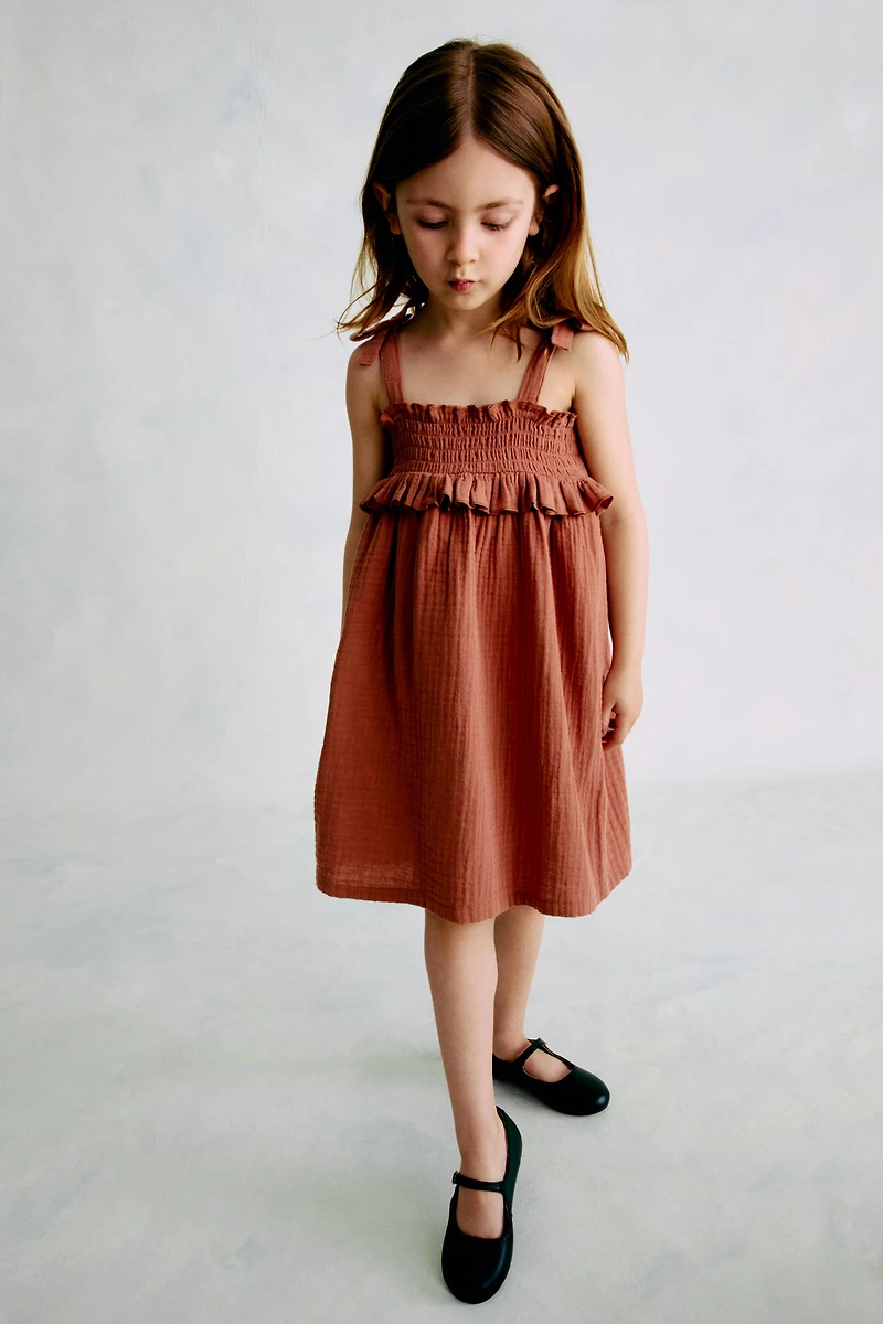 Cotton Muslin Dress