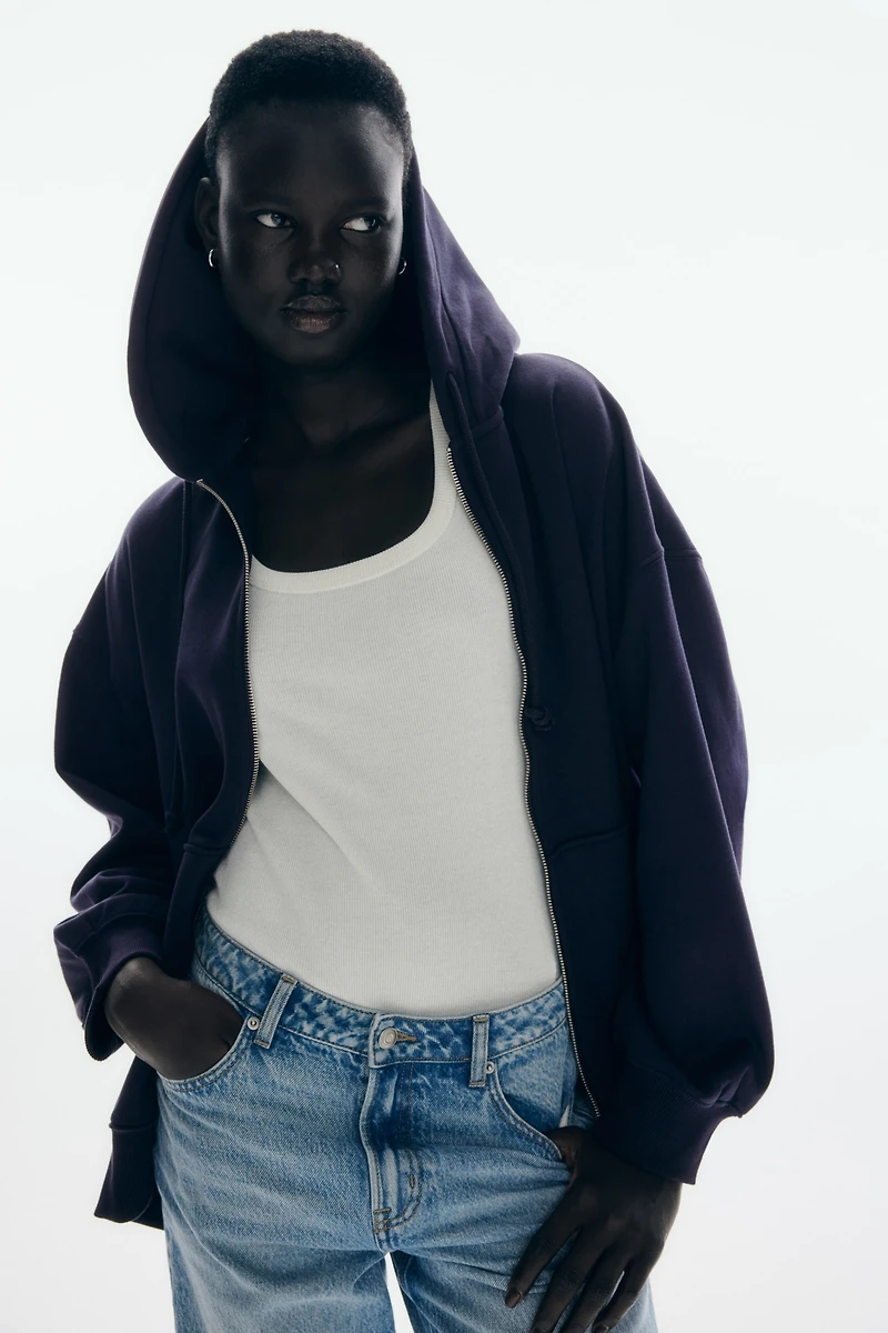 Oversized Hooded Jacket