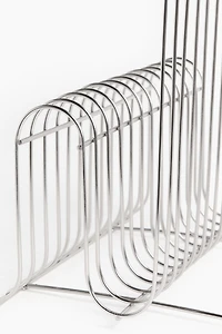 Porte-revues en inox