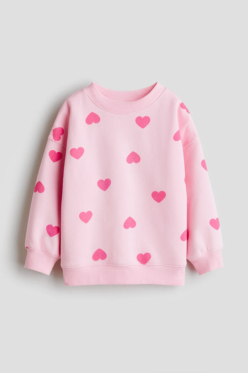 Oversized Brushed-Inside Sweatshirt