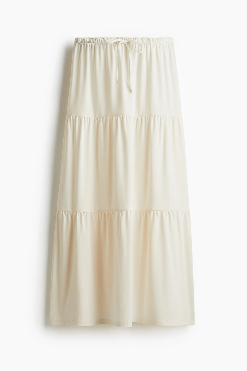Tiered Maxi Skirt