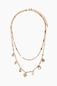 Collier à deux rangs