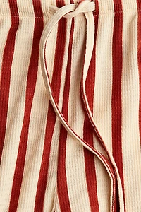 Straight-Leg Drawstring Pants