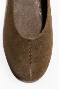 Suede Flats