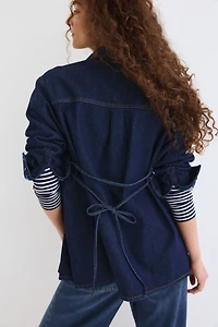 MAMA Chemise Before & After en denim