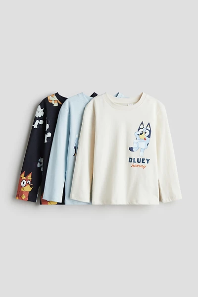 3-pack Long-sleeved T-shirts