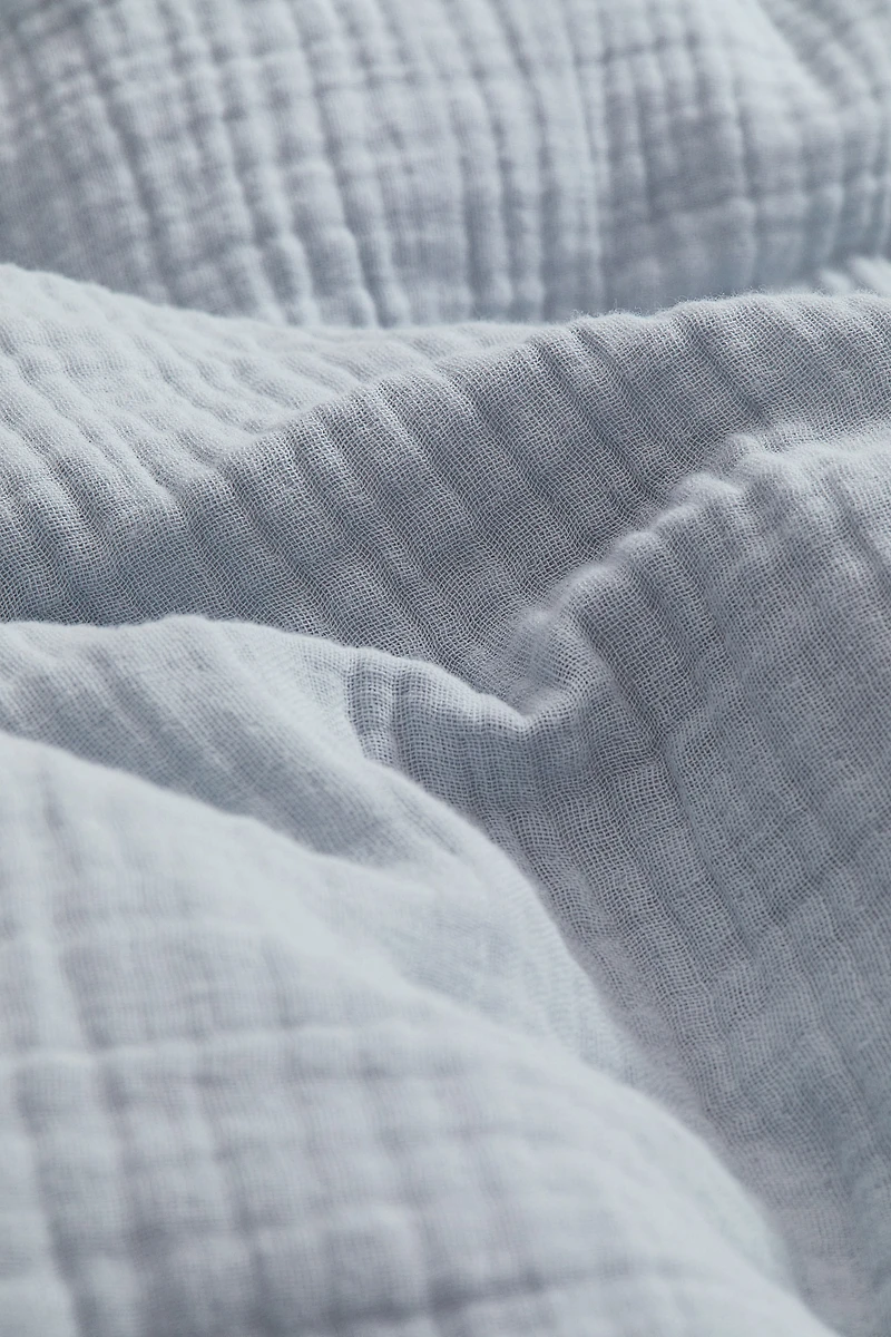 Muslin Twin Duvet Cover Set