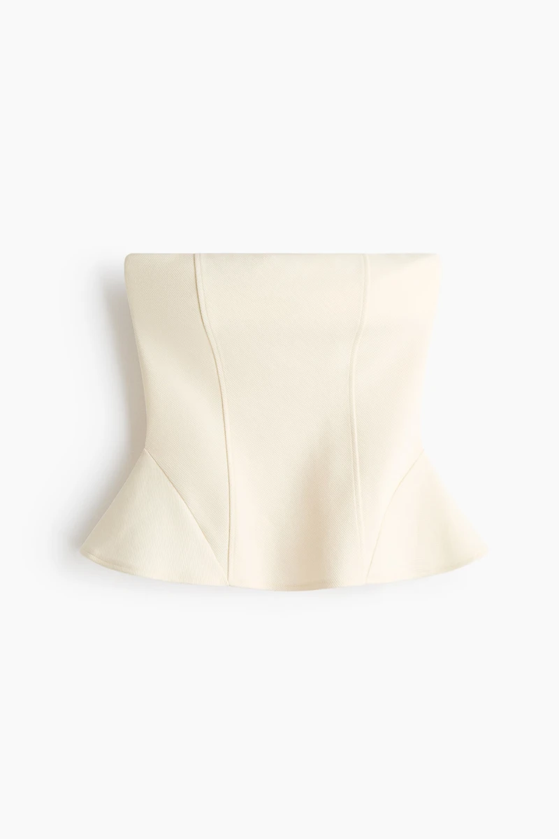 Haut bandeau avec basque
