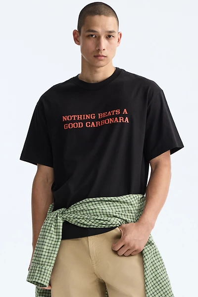 Loose Fit Printed T-shirt
