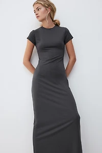 Robe moulante en jersey