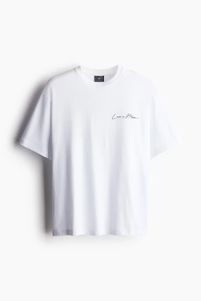 T-shirt imprimé Coupe Flottante