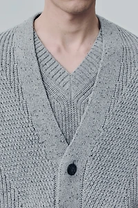 Wool-Blend Cardigan