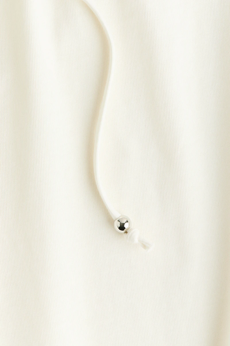 Pantalon en coton avec cordon de serrage