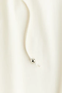 Pantalon en coton avec cordon de serrage