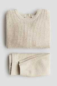 2-piece Cotton Knit Set