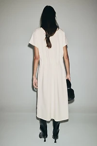 Robe cintrée en jersey