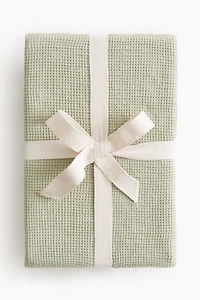 Waffled Crib Duvet Cover Set